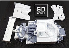 [사전 예약] SD-N02 1/24 Nissan R91CP Full-detailed Kit [1992 Daytona] Additional Parts Compatible with Hasegawa, 3D-Printed