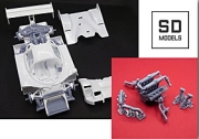 [사전 예약] SD-N02+1 1/24 Nissan R91CP Full-detailed Kit [1991-92　JSPC] Additional Parts Compatible with Hasegawa, 3D-Printed