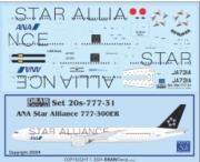 [사전 예약] 20-777-31 1/200 ANA Star Alliance 777-300ER