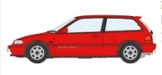 [사전 예약-1월] HSG20857 1/24 Honda Civic Si (EF3) (1988)