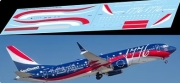 [사전 예약] TBD1238 1/144 Decals for Boeing 737 Max 8 Southwest Airlines 250 th USA TB Decal TBD1238