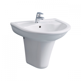 [로얄엔코] ROYAL&CO 평면붙임세면기(5.2L)-4인치 RWL247