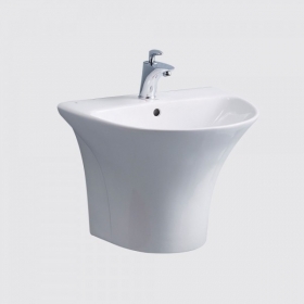 [로얄엔코] ROYAL&CO 페데스탈 일체형 세면기 RWL750A