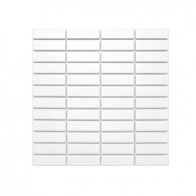 직각 모자이크 G72-WHITE / 모자이크타일 / 300*300 / 유광 / 1Box 11장 1㎡