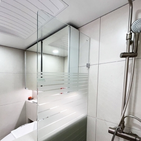 [진주글라스] 줄무늬 파티션 750*1830