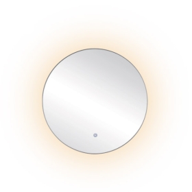 원형 LED 조명거울 (무프레임, 지름 60cm)