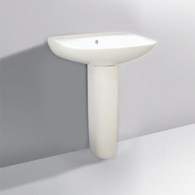 [인토] 평면붙임 긴다리 세면기 L-110(3H) (설치부속 포함)