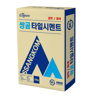 [쌍곰] 타일시멘트(압착회색) 20Kg