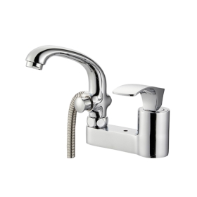 [비케이] 욕실 샤워 겸용수전 BK 6010  크롬