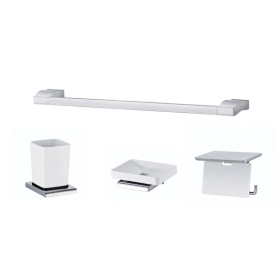 SW-350 욕실 악세사리 크롬 4품 세트