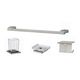 SW-350 욕실 악세사리 무광 4품 세트