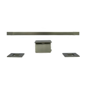 욕실 악세사리 4품 세트 다크그레이 5500