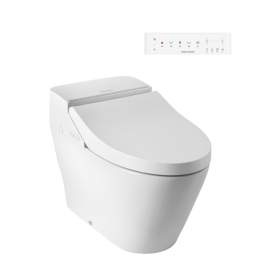 [아메리칸스탠다드] 플랫 라운드 비데일체형 아쿠아 세라믹 양변기