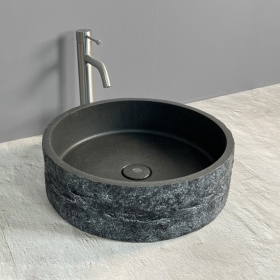 콘크리트 스톤 원형 탑볼 세면기 109G8