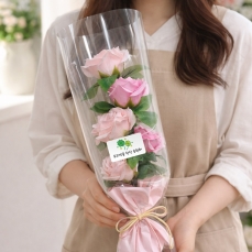 꽃다발 선물 ( 장미5송이 퀸사이즈 비누꽃 입학 졸업 학예회 생일 학교행사 )_fm_002 사업자 로그인