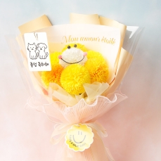 귀여운 퐁퐁 꽃다발 선물 포장 fm_013  사업자 로그인