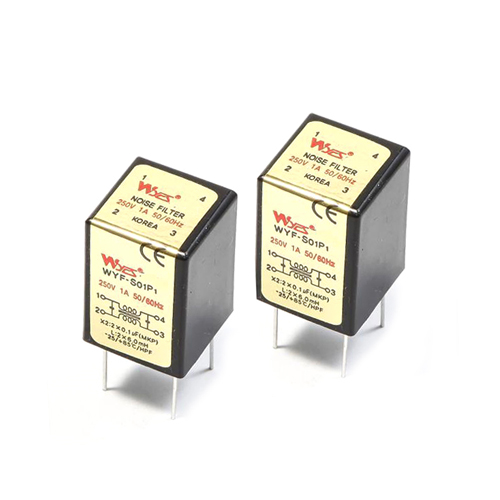 운영 노이즈필터, WYFS01P1, WYFS02P1, WYFS03P1, WYFS06P1 (단상 250V PCB 삽입형(표준형)