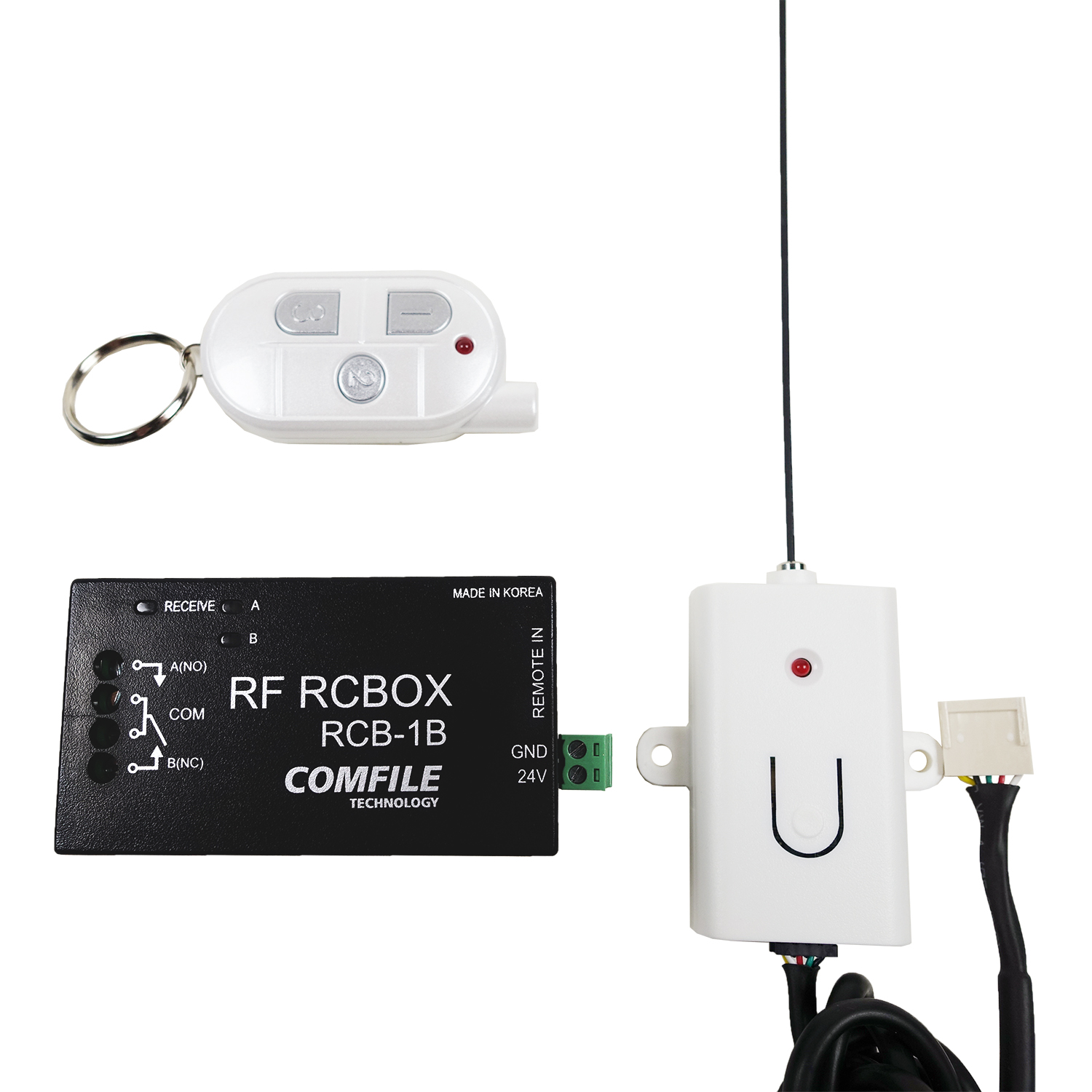 CRFM RF RCBOX RCB-1B 산업용 무선 리모컨 원격제어 스위치 DC입력전원 당일발송