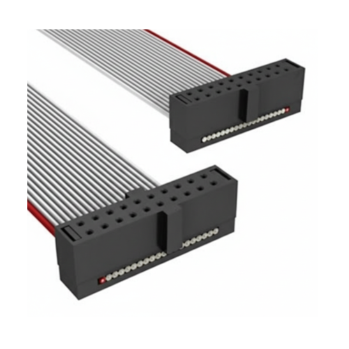 케이블  / 10 SLOT 보드와 10 SLOT 보드를 연결 / IDC 20핀 케이블