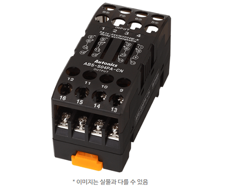 I/O 단자대 / 릴레이단자대 / 오토닉스 ABS-S04TN-CN