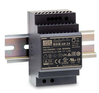 HDR60-24 / 24V, 2.5A / DIN RAIL, 딘레일용 