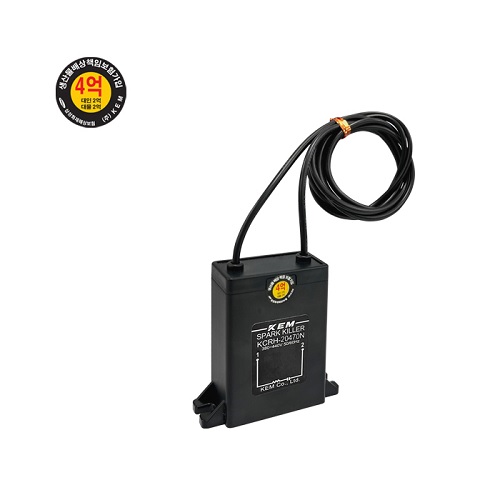 (2개) 스파크킬러 KCRH-20470 / 47R 0.2uF 380/440V AC / 단상형, 기본전선형
