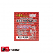 네온훅 돌문어 3색 직결 채비(벌크)