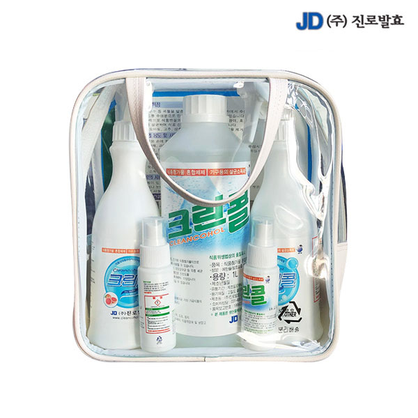 진로발효 크린콜 선물세트 살균소독59% 5종 SET