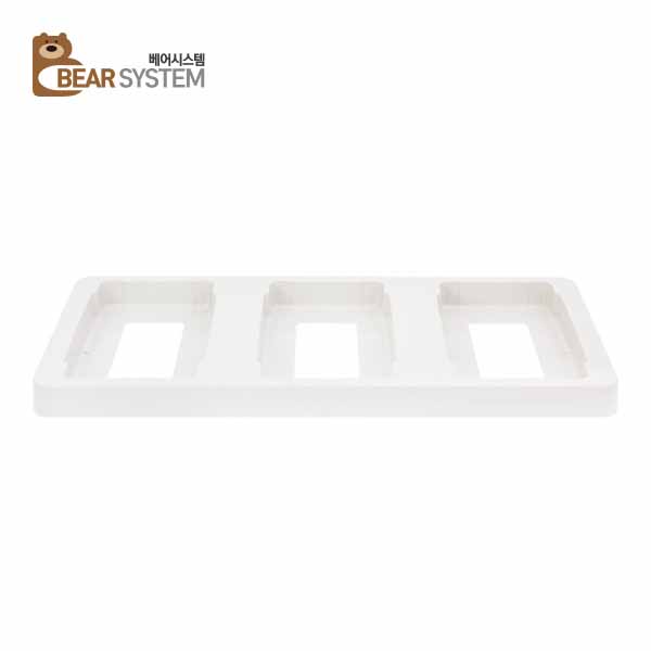 베어시스템 나눔휴지통 50L BSD-50용 3칸 받침대