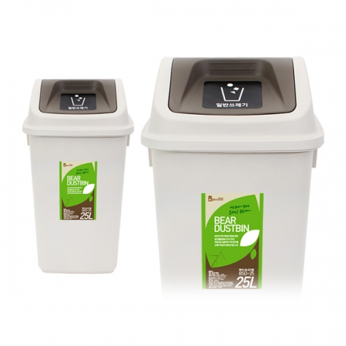 베어시스템 분리수거함 나눔휴지통 25L BSD-25