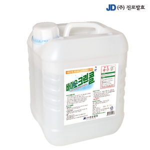 진로발효 살균소독제 75% 바이오크린콜 9L 기구 식품 알콜 에탄올 곡물발효주정