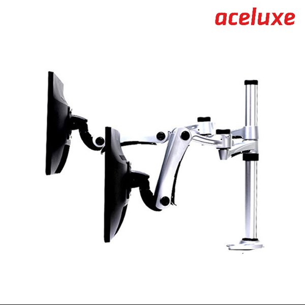 에이스럭스 듀얼 모니터거치대 ET ARM-B7/플랜지타입