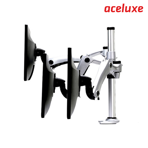 에이스럭스 트리플 모니터거치대 ET ARM-B8/플랜지타입