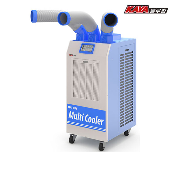 가야 이동식에어컨 KYC-25000P 3구 공냉식 산업용 현장용