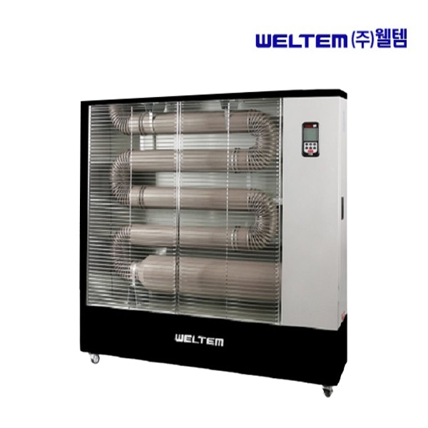 웰템 핫쎈 원적외선 튜브 오일히터 WHO-175 등유 기름 난로 산업용 업소용 곱창 돈풍기
