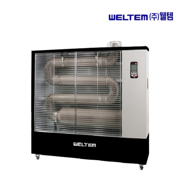웰템 핫쎈 원적외선 튜브 오일히터 WHO-155 등유 기름 난로 산업용 업소용 곱창 돈풍기