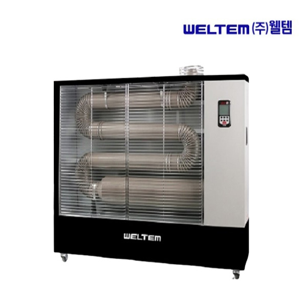 웰템 핫쎈 원적외선 튜브 오일히터 WHO-135 등유 기름 난로 산업용 업소용 곱창 돈풍기