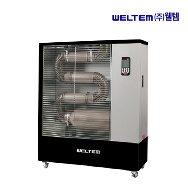 웰템 핫쎈 원적외선 튜브 오일히터 WHO-115 등유 기름 난로 산업용 업소용 곱창 돈풍기