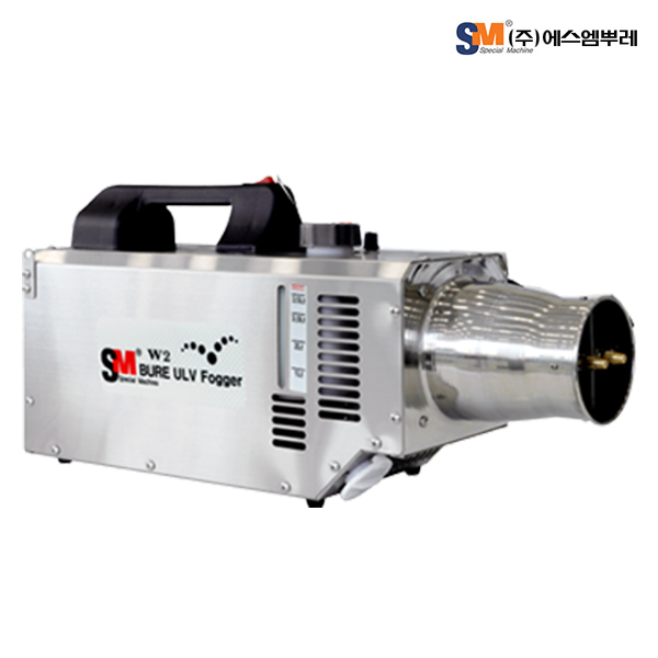 에스엠뿌레 무선방역기 초미립자 분무기 소독기 W2