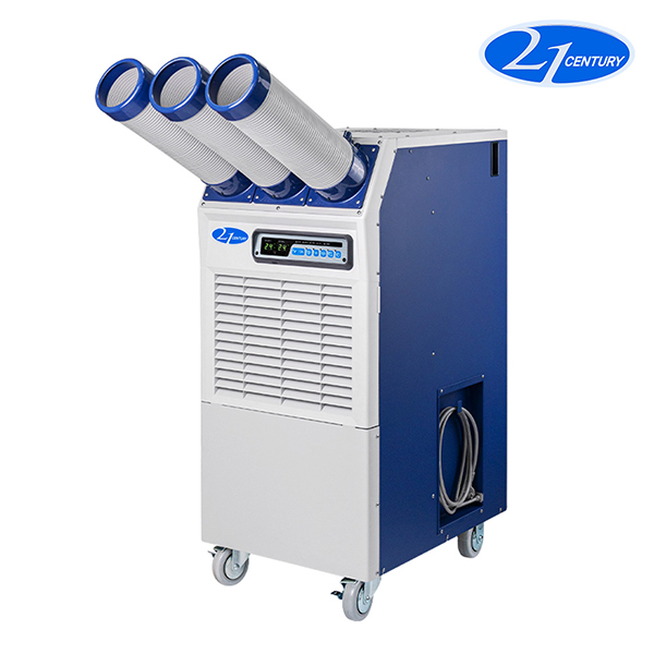 21센추리 BLDC 산업용 이동식 에어컨 3구 CSC-7100A 공장 현장용