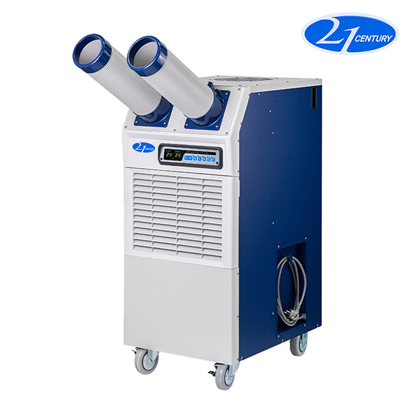 21센추리 BLDC 산업용 이동식 에어컨 2구 CSC-6100A 공장 현장용