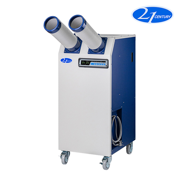 21센추리 BLDC 산업용 이동식 에어컨 2구 CSC-4100A 공장 현장용
