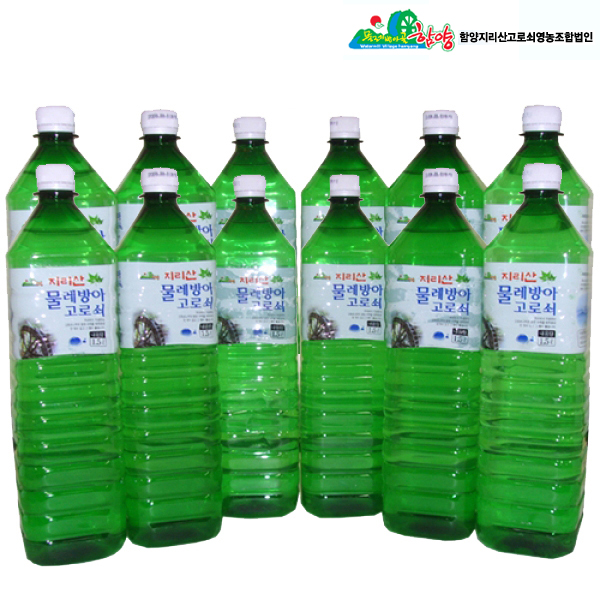 지리산함양 영농조합법인 고로쇠물 수액 1.5L 12개