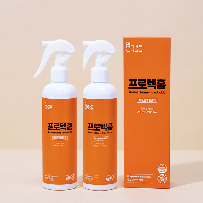 빈대약 국보싸이언스 프로텍홈 나방파리 초파리 날파리 살충제 퇴치제 290mlx2개 지쎈