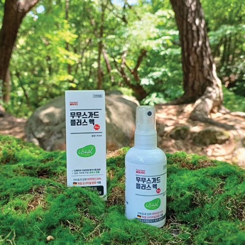 모기기피제 진드기퇴치제 베어가드 무무스가드플러스 80ml 이카리딘15%