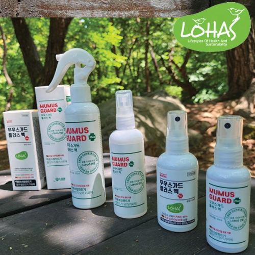 모기기피제 진드기퇴치제 베어가드 무무스가드플러스 80ml 이카리딘15%