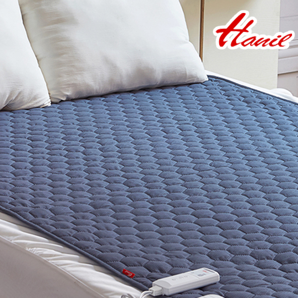 한일전기 프리미엄 탄소 그래핀 전기매트 싱글 전기요 전기장판 블루 1인용