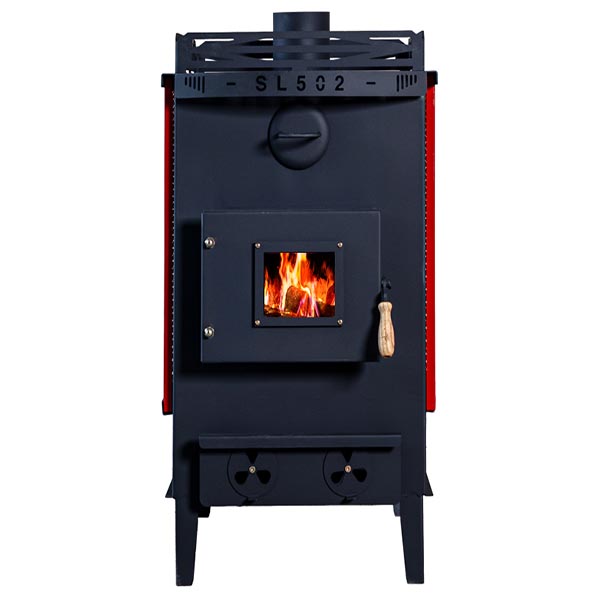 신일금속 화목난로 습식 사우나 칼라 사각난로 SL-502 특대 망부착 장작 캠팽 야외 35형