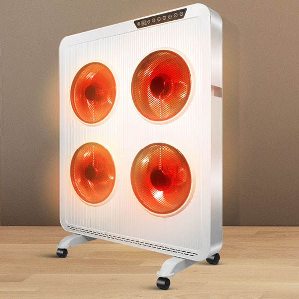 국산 신지남전자 4구 하이라이트 전기히터 SGN-3000H 저전력 온풍 난방기