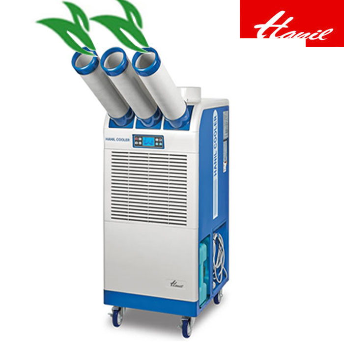 한일 산업용에어컨 이동식 코끼리 실외기 일체형 3구 18형